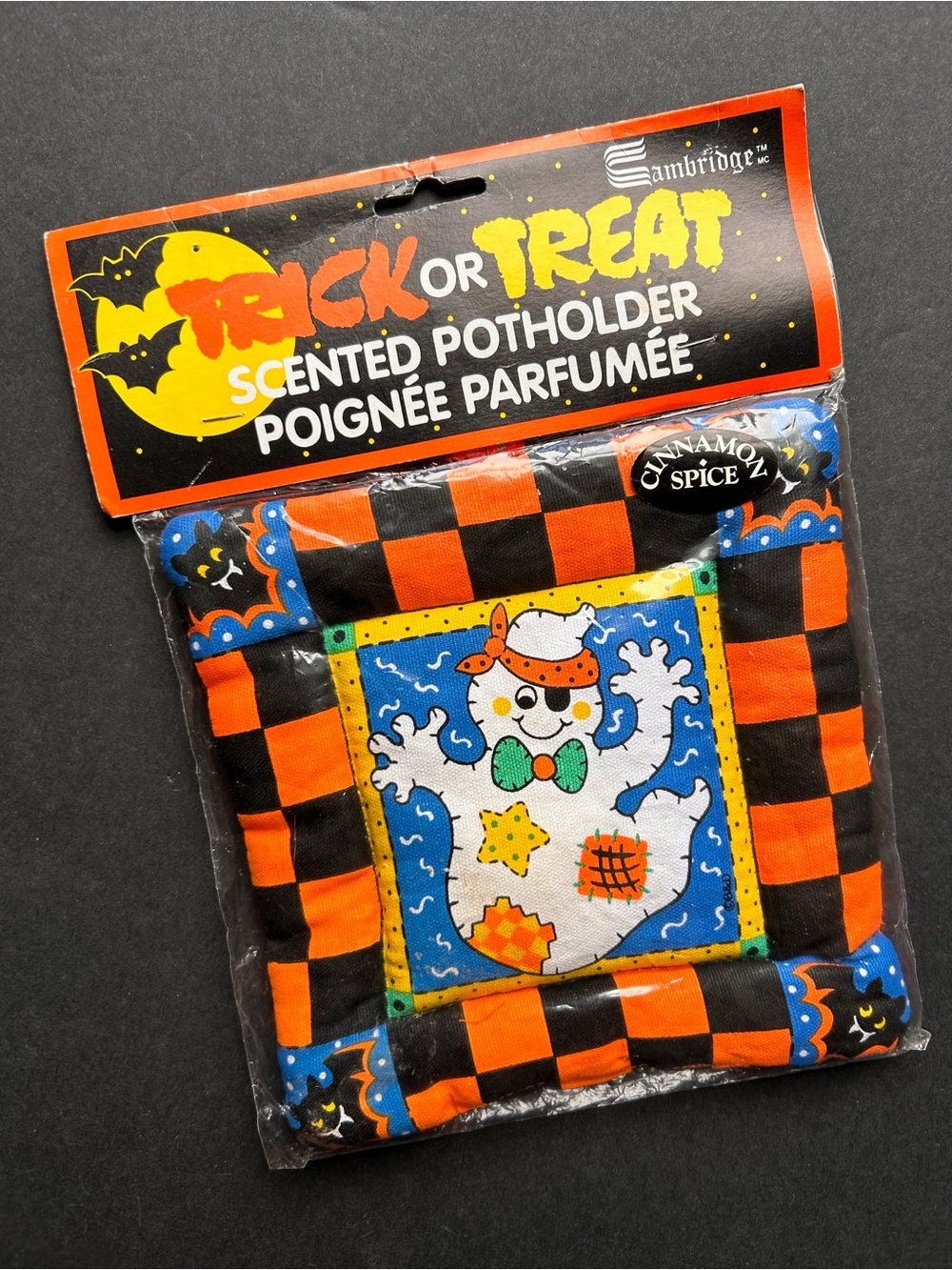 Vintage Halloween Quilted Pot Holder *NWT
